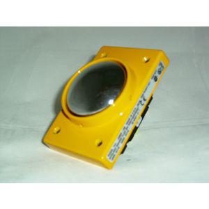 REES 04960-442 Pilzstößel-Drucktaster, geschirmt, gelb | AX3LDF