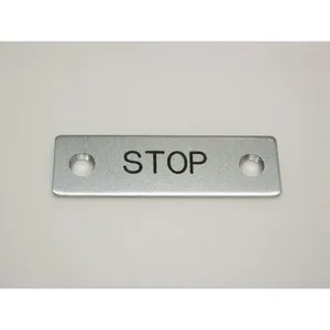 REES 09001-003 Legend Plate, Standard, Stop | AX3LEM