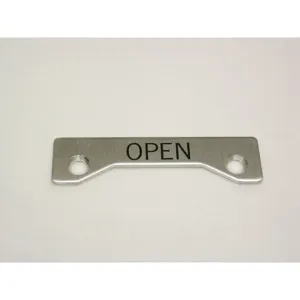 REES 09002-011 Legend Plate, Standard, Open | AX3LFT