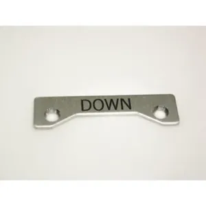 REES 09002-014 Legend Plate, Standard, Down | AX3LFW