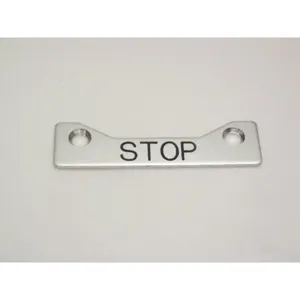 REES 09003-003 Legend Plate, Standard, Stop | AX3LGG