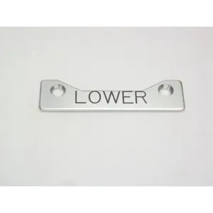 REES 09003-016 Legend Plate, Standard, Lower | AX3LGW