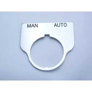 REES 09017-034 Legend Plate, Standard, Man-auto , Clear | AX3LNG