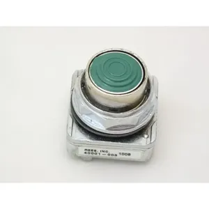 REES 40001-003 Push-button, Green | AX3LPY