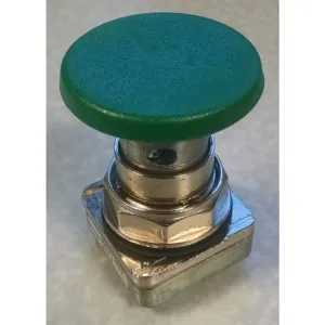 REES 40041-003 Push-button, Mushroom, Green | AX3LQE