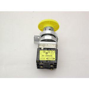 REES 40102-124 Druckknopf-Operator mit positiver Unterbrechung, gelb | AX3LRG