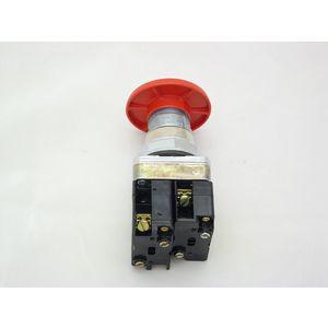REES 40102-202 Druckknopf-Operator mit positiver Unterbrechung, rot | AX3LRJ