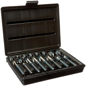 REGAL 014440AW Silver & Deming Drill Bit Set, 9/16 to 1 by 16ths Sizes, Round Shank, Treated | CN6APA