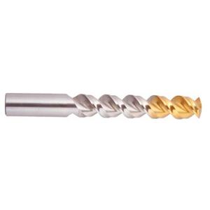 REGAL 027698AW Jobber Drill Bit, Regular, 130 Deg. Split Point, #19 Dia., Gold Tip with TiN Point | CN6NVL