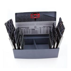 REGAL 029004AW Drill Set, 1/16 to 1/2 x 64th Sizes, Treated | CN6RPD