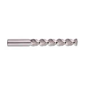 REGAL 049119AW Jobber Length Drill Bit, 19/64 Inch Dia., Para-Flute, 135 Deg. Split Point, Bright | CN6WRW