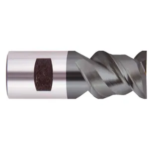 REGAL 051661AM95 End Mill, Spiral With AlTiN Coated, Single End, 3/4 Inch Dia., 3-7/8 Inch Length, 2 Flutes | CN7BZX