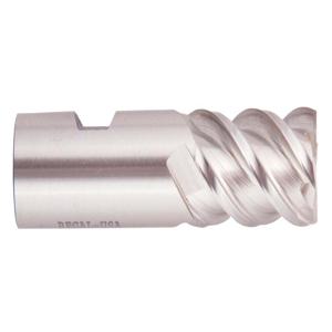 REGAL 051927JM25 Cobalt End Mill With TiN Coated, Single End, 3/8 Inch Dia., 2-1/2 Inch Length, 4 Flutes | CN7CZR