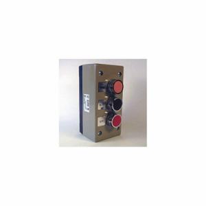 RELAY AND CONTROL CORP 3BXT Three Button Surfce Mount Contrl Station, Nema 4 | CT8WKQ 160D37