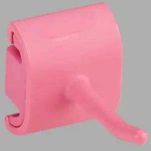 REMCO 10121 Wall Bracket, Single Hook Module, 3 Inch Size, PP/PAI, Pink | CM7PMW