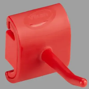 REMCO 10124 Wall Bracket, Single Hook Module, 3 Inch Size, PP/PAI, Red | CM7PMU