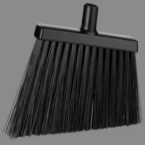 REMCO 29149 Broom, Angle Cut, Stiff, 12 Inch Size, PP/PET, Black | CM7RHY