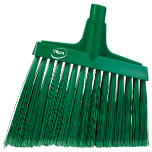 REMCO 29162 Split Bristle Angle Head Broom, 12 Inch Size, Green | CM7QAU