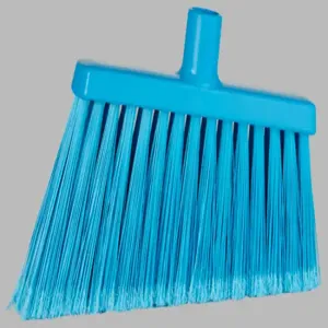 REMCO 29163 Split Bristle Angle Head Broom, 12 Inch Size, Blue | CM7QAV