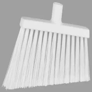 REMCO 29165 Split Bristle Angle Head Broom, 12 Inch Size, White | CM7QAR