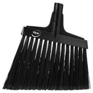 REMCO 29169 Split Bristle Angle Head Broom, 12 Inch Size, Black | CM7QAW