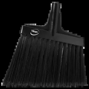 REMCO 29169 Split Bristle Angle Head Broom, 12 Inch Size, Black | CM7QAW