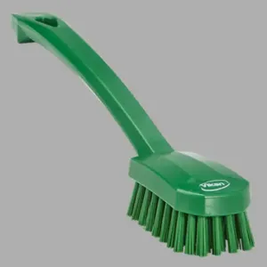 REMCO 30882 Utility Brush, Medium, 10.2 Inch, PP/PBT, Green | CM7PQP