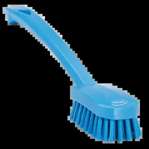 REMCO 30883 Utility Brush, Medium, 10.2 Inch, PP/PBT, Blue | CM7PQQ