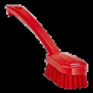 REMCO 30884 Utility Brush, Medium, 10.2 Inch, PP/PBT, Red | CM7PQN