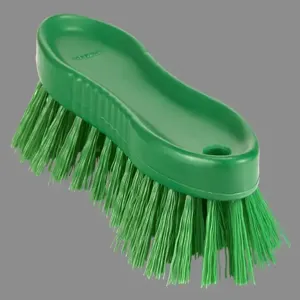 REMCO 358812 Scrubbing Brush, Stiff, 6.7 Inch Size, Green | CM7QCK