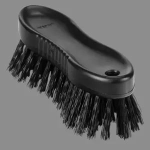 REMCO 358819 Scrubbing Brush, Stiff, 6.7 Inch Size, Black | CM7QCM