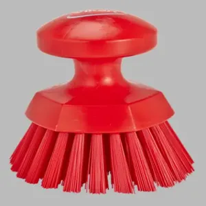 REMCO 38854 Round Scrub Brush Red 1-1/2 Trim L Pet | AC3EEN 2RWD7