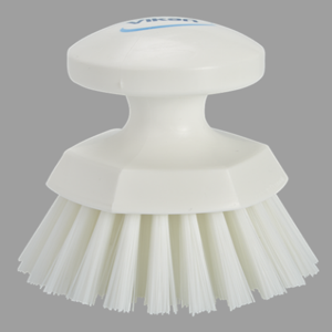 REMCO 38855 Round Scrub Brush White 1-1/2 Trim L Pet | AC3EEP 2RWD8