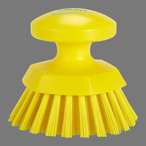 REMCO 38856 Round Scrub Brush Yellow 1-1/2 Trim L Pet | AC3EEQ 2RWD9