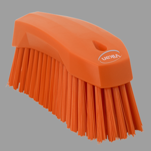 REMCO 38907 Hand Scrub Brush Orange Stiff Polypropylene 3 x 8 | AC7WYR 38Y660