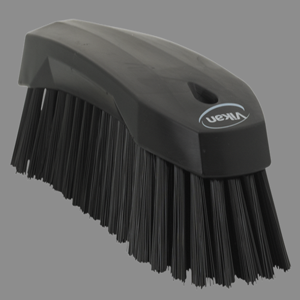 REMCO 38909 Hand Scrub Brush Black Stiff Polypropylene 3 x 8 In | AC7WYU 38Y662