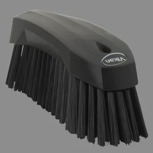 REMCO 38909 Hand Scrub Brush Black Stiff Polypropylene 3 x 8 In | AC7WYU 38Y662