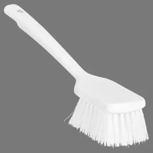 REMCO 410715 Washing Brush, Short Handle, 11 Inch Size, Stiff, White | CM7PMK