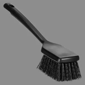 REMCO 410719 Washing Brush, Short Handle, 11 Inch Size, Stiff, Black | CM7PMN