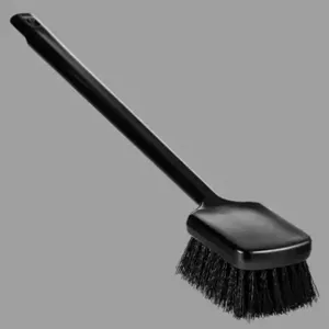 REMCO 410819 Handbrush, Long Handle, 19.9 Inch Size, Stiff, Black | CM7QTW