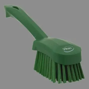 REMCO 41922 Short Handle Brush Green Stiff Polypropylene 3 x 10 | AC7WZL 38Y678