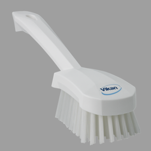 REMCO 41925 Short Handle Brush White Stiff Polypropylene 3 x 10 | AC7WZP 38Y681