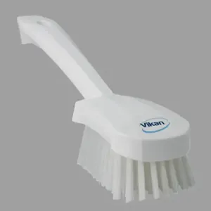 REMCO 41925 Short Handle Brush White Stiff Polypropylene 3 x 10 | AC7WZP 38Y681