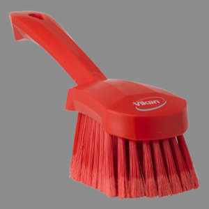 REMCO 41944 Short Handle Brush Red Soft Polypropylene 3 x 10 | AC7WZX 38Y688