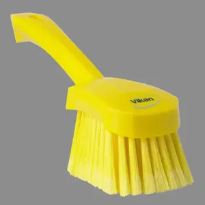 REMCO 41946 Short Handle Brush Yellow Soft Polypropylene 3 x 10 | AC7WZZ 38Y690