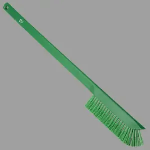 REMCO 41972 Ultra Slim Cleaning Brush with Long Handle, 23.62 Inch Medium, Green | CM7PRB