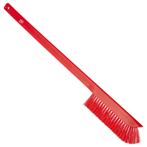 REMCO 41974 Ultra Slim Cleaning Brush with Long Handle, 23.62 Inch Medium, Red | CM7PRA