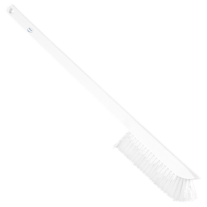REMCO 41975 Ultra Slim Cleaning Brush with Long Handle, 23.62 Inch Medium, White | CM7PQZ