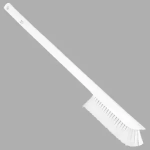 REMCO 41975 Ultra Slim Cleaning Brush with Long Handle, 23.62 Inch Medium, White | CM7PQZ