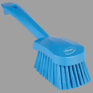 REMCO 41983 Washing Brush, Short Handle, Soft, 10.6 Inch Size, Blue | CM7PMH